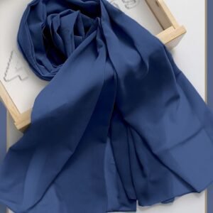 كريب شيفون لون واحد