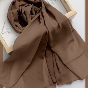 كريب شيفون لون واحد