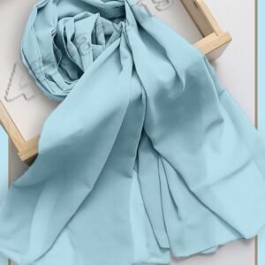 كريب شيفون لون واحد